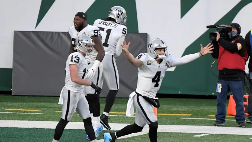 NFL: Raiders remontaron y derrotaron a los Jets en los últimos segundos