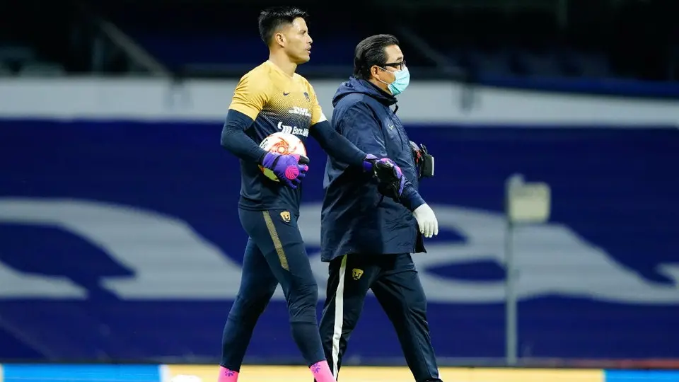 Pumas: Talavera, descartado para la Ida contra Cruz Azul