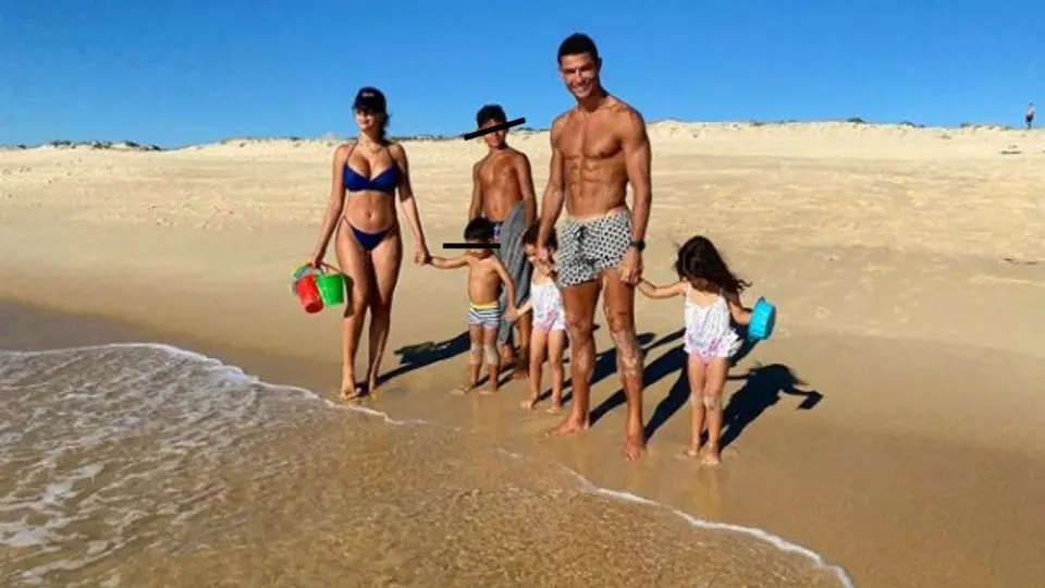 Video: Hijos de Cristiano Ronaldo, captados bailando salsa