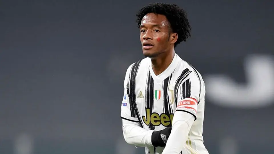 Juventus: Juan Guillermo Cuadrado, positivo por Covid-19