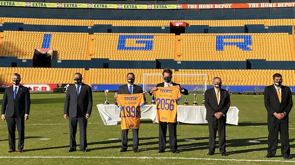 Tigres: Los felinos renovaron contrato con Sinergia Deportiva hasta 2056