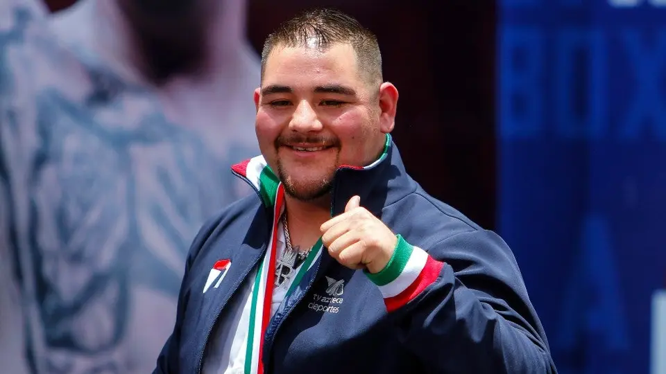 Andy Ruiz reveló que ha bajado 9 kilos desde que entrena con el equipo del Canelo