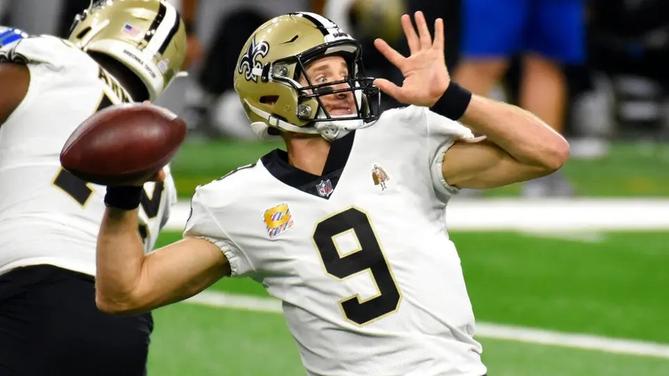 NFL: Con cinco TDs en fila, Saints derrotó a Lions