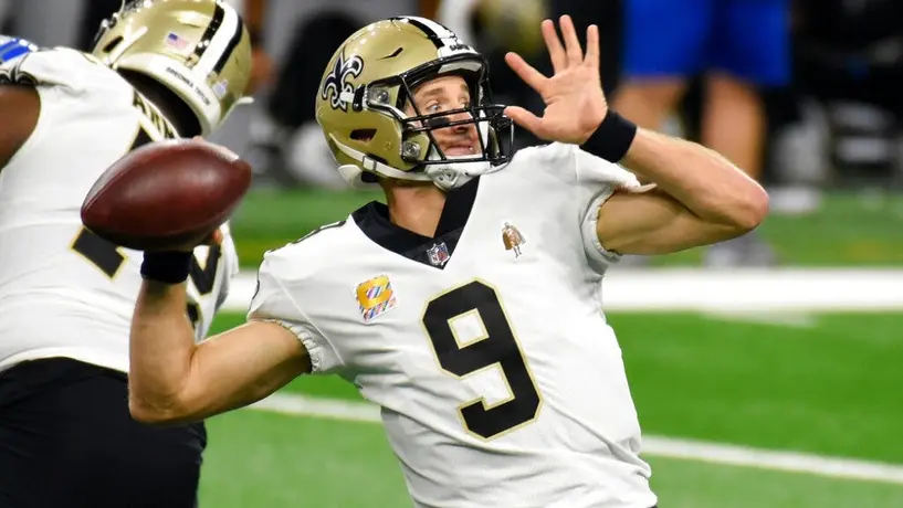 NFL: Con cinco TDs en fila, Saints derrotó a Lions