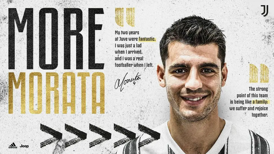 Juventus: Álvaro Morata es oficialmente nuevo jugador de la Vecchia Signora