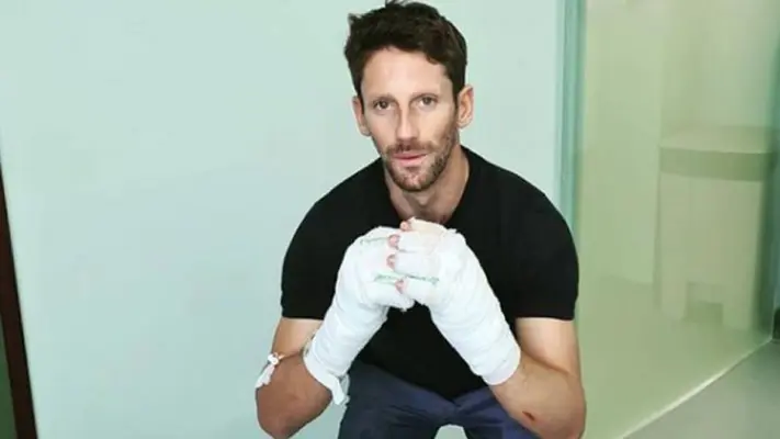 F1: Romain Grosjean, operado del pulgar izquierdo tras accidente en GP de Baréin