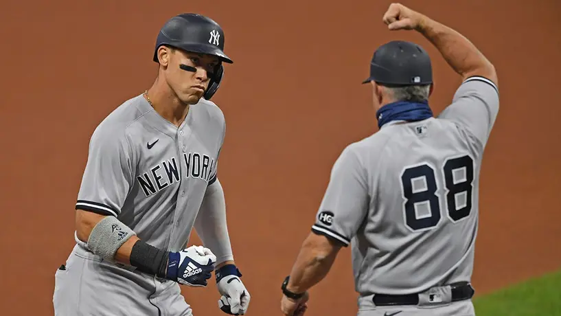Yankees arrancó Playoffs con paliza a Indians en Progressive Field