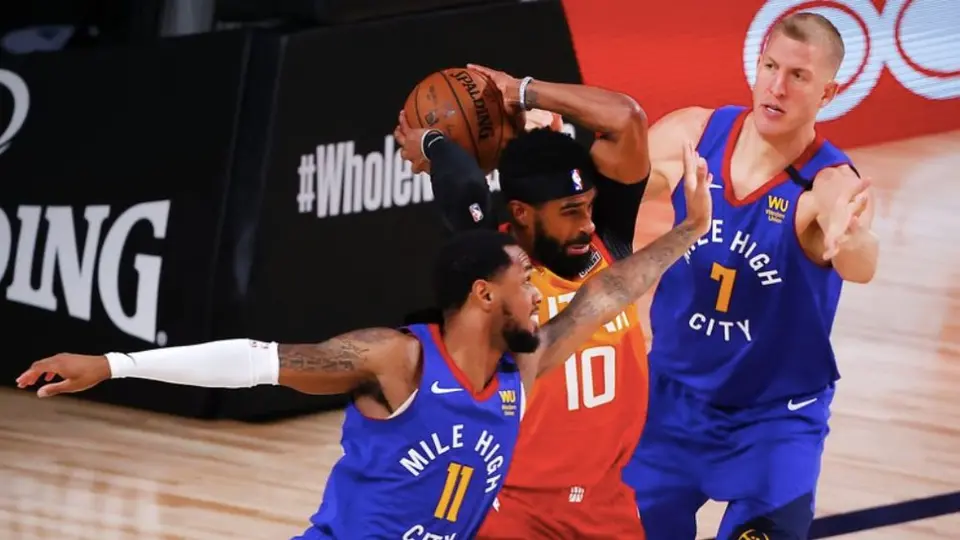 NBA: Jazz humilló a los Nuggets en el juego tres de la serie