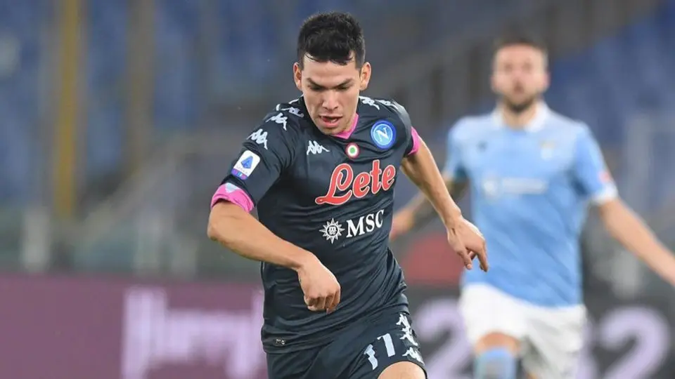 Chucky Lozano: Napoli subastará playera utilizada por el mexicano con fines benéficos