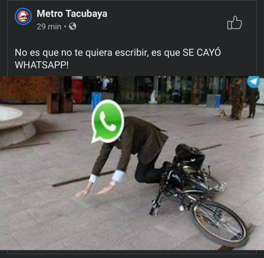 Los mejores memes por la caída de WhatsApp