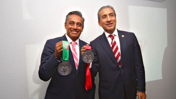 Fernando Platas junto a Ernesto Canto | MEXSPORT