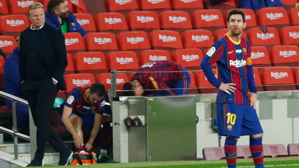 Ronald Koeman: 'A Lionel Messi le duele no ganar los partidos'