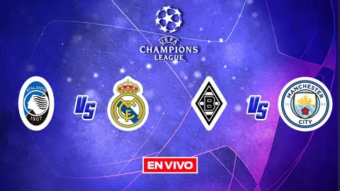 Champions League EN VIVO: Atalanta vs Real Madrid Octavos de Final Ida