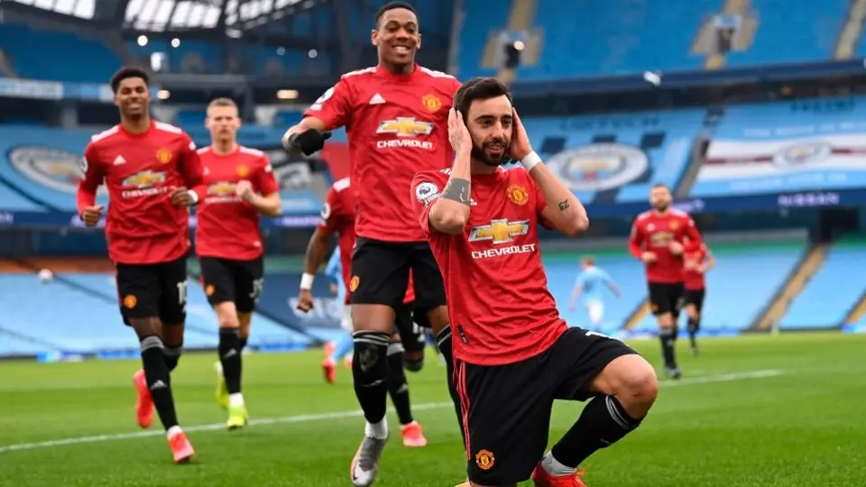 Manchester United venció al City y le cortó la racha de 21 victorias consecutivas