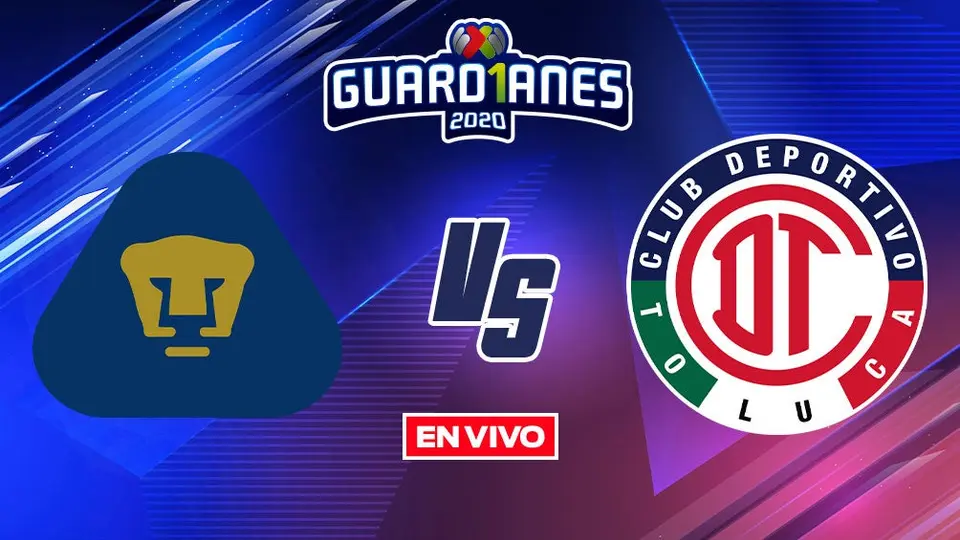 Liga MX EN VIVO: Pumas vs Toluca Guardianes 2020 Jornada 14