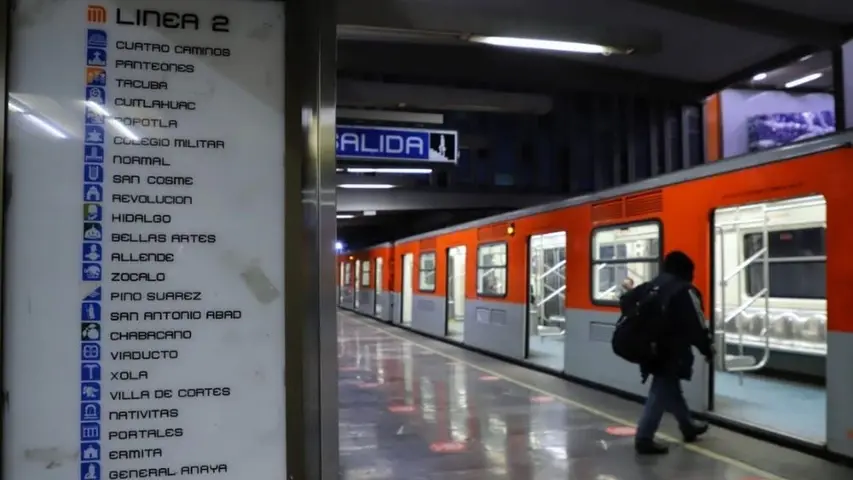 Línea 2 del Metro cerrará estaciones el lunes 16 de marzo. / @MetroCDMX