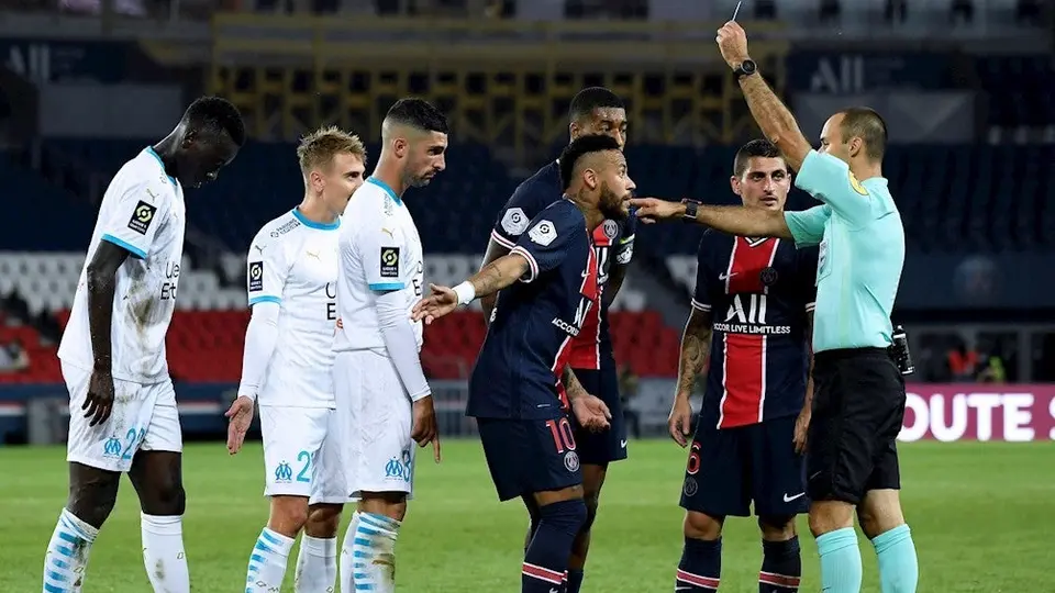 Ligue 1: PSG y Marsella protagonizaron pelea en el clásico francés