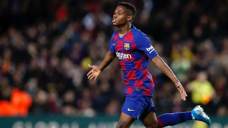 Ansu Fati: "Siempre tendré la ilusión de seguir luchando por mis sueños"