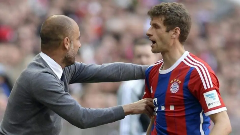 Thomas Müller: 'Guardiola nos daba una patada en el cu... en cada entrenamiento'