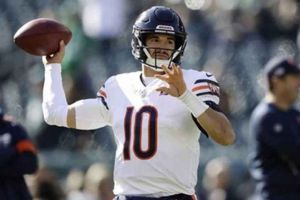 Chicago Bears: Mitchell Trubisky será el QB titular vs Green Bay Packers