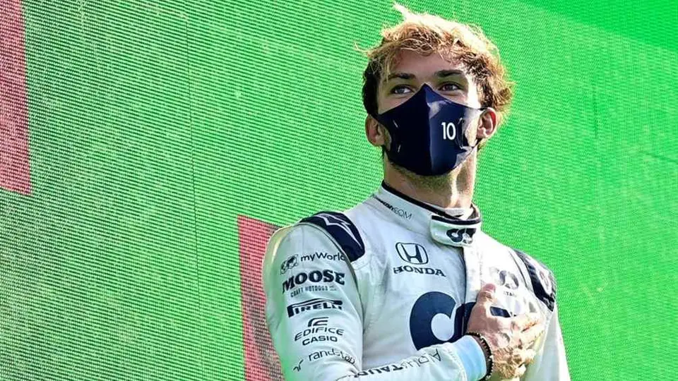 Pierre Gasly sobre su primer triunfo en F1: "No lo puedo creer, es increíble que haya ganado"