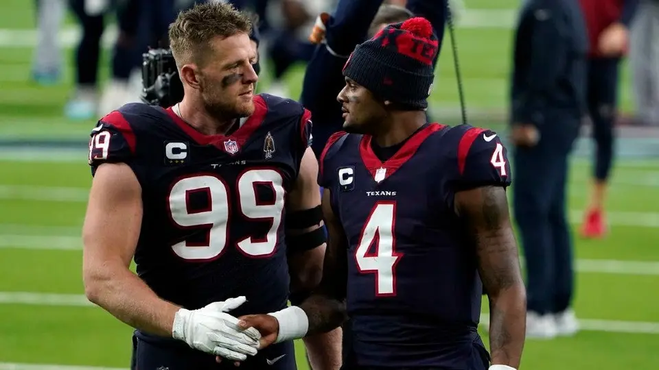 J.J. Watt: 'Lo único que quiero para Deshaun Watson es que sea feliz'
