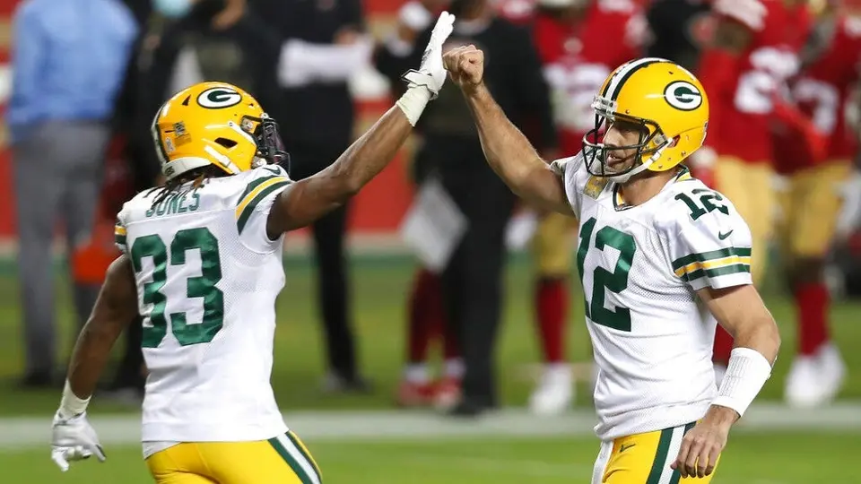 NFL: Packers aplastó a 49ers con destacada actuación de Aaron Rodgers