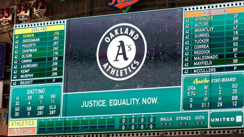 MLB: Oakland Athletics anunció un positivo por Covid-19 y pospuso su juego vs Astros