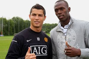Usain Bolt sobre Cristiano Ronaldo: 'Ahora mismo sería más rápido que yo'