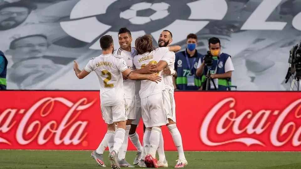 Real Madrid se proclamó Campeón de LaLiga tras vencer al Villarreal