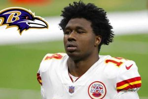 Ravens: Sammy Watkins firmó un año de contrato con Baltimore
