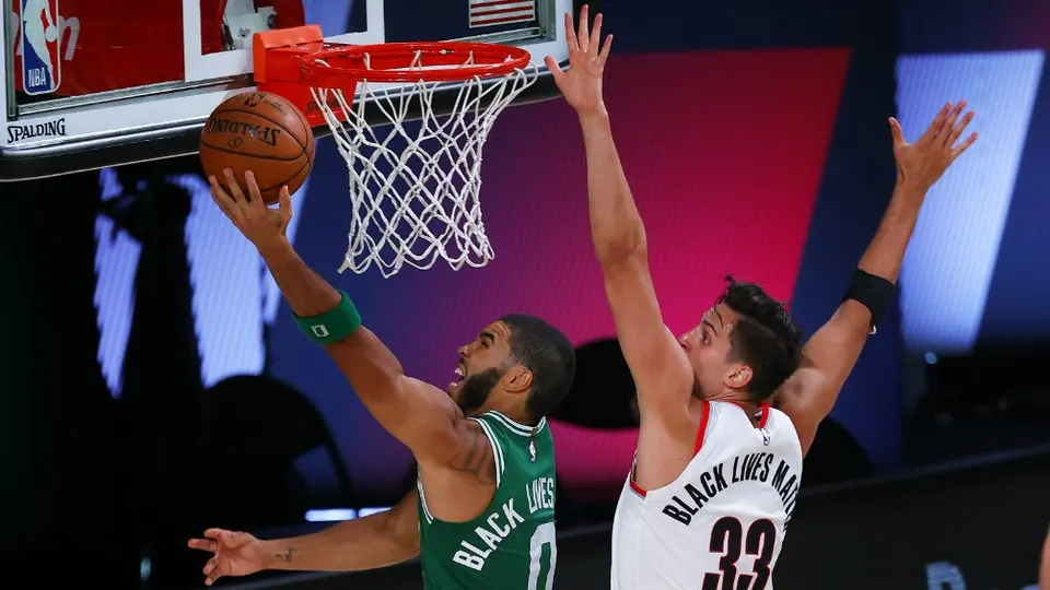 NBA: Boston Celtics derrotó a Portland Blazers en dramático enfrentamiento