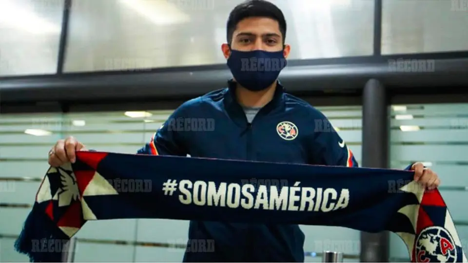 Club América: Sergio Díaz, nuevo refuerzo de las Águilas, arribó a la CDMX