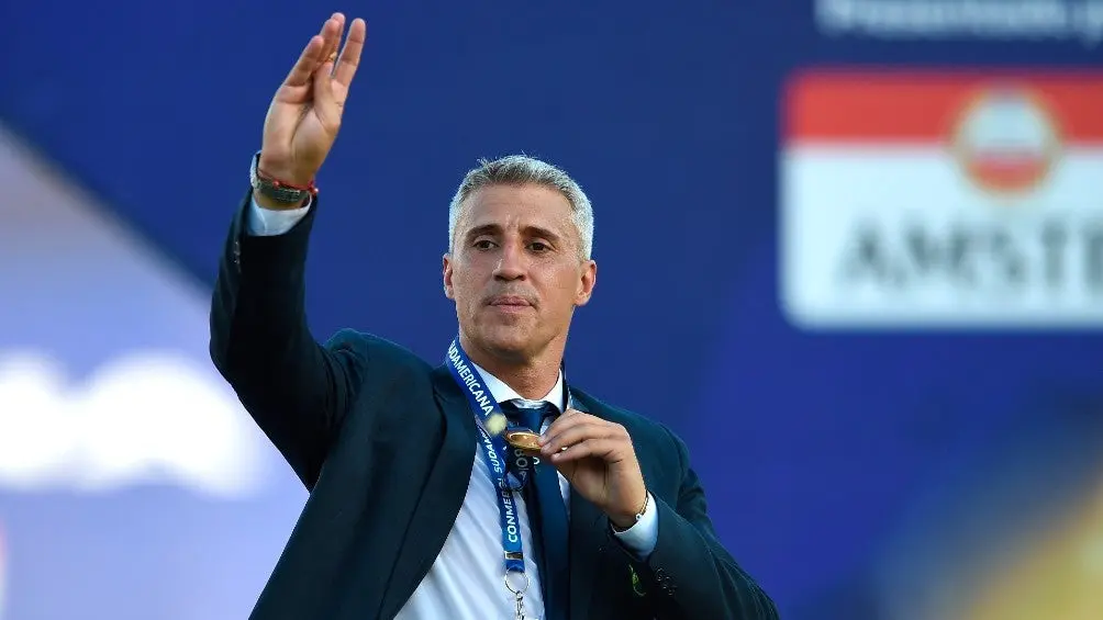 Hernán Crespo tras ganar la Sudamericana con Defensa y Justicia | EFE