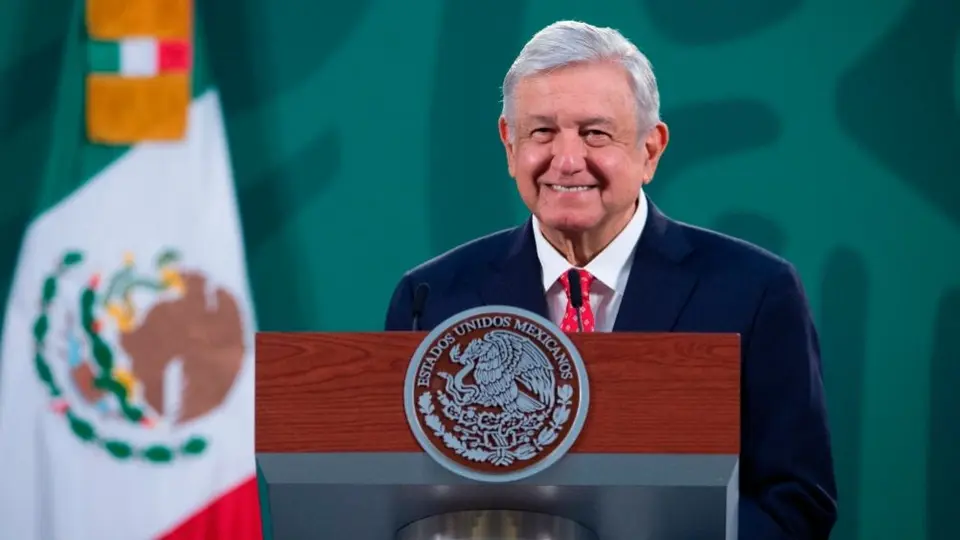AMLO: Se fue la luz durante la conferencia matutina del presidente