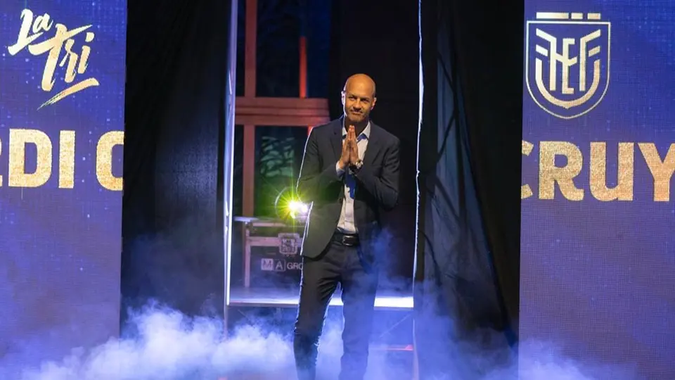 Selección de Ecuador: Anunció la salida de Jordi Cruyff como entrenador