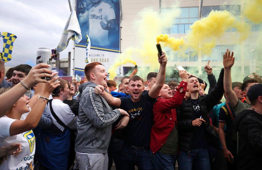 Disfruta las mejores postales que dejó la entrega del título del Liverpool y el Leeds United