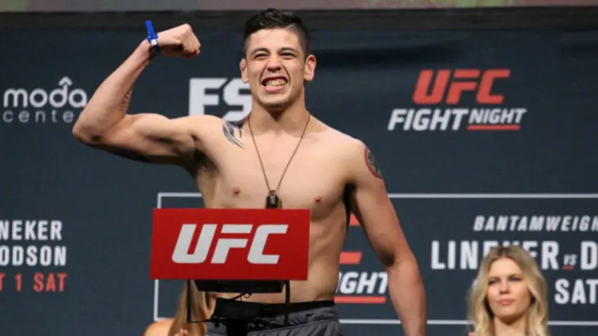 Brandon Moreno previo a una pelea | TWITTER:@UFC