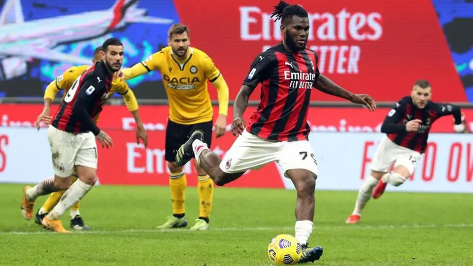 Serie A: Milan se alejó del liderato tras firmar agónico empate contra el Udinese