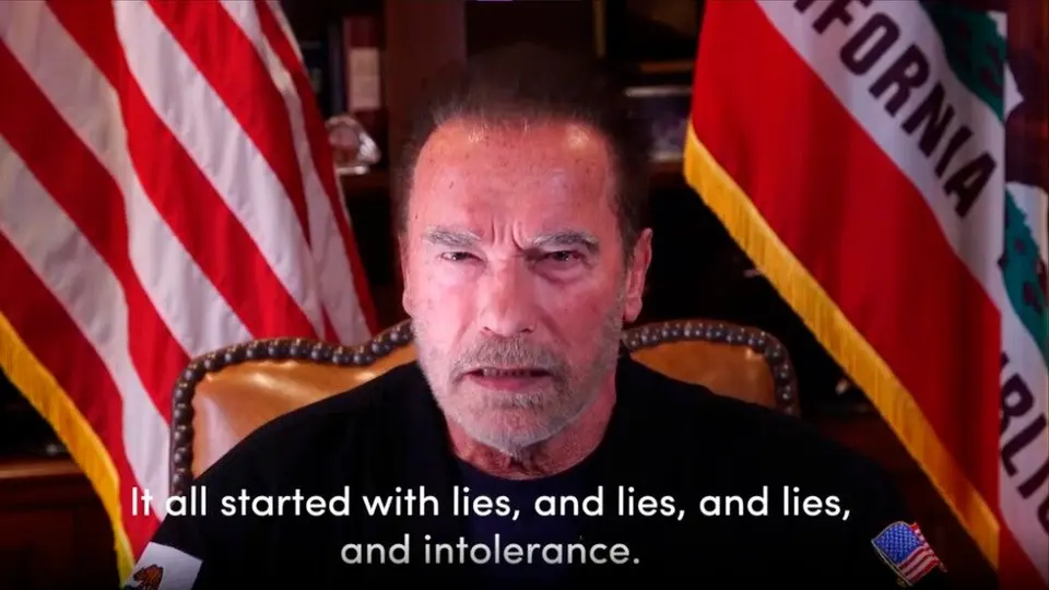 Arnold Schwarzenegger comparó asalto en el Capitolio con los nazis