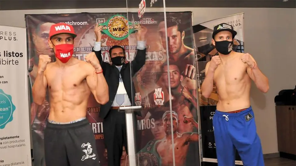 Gallo Estrada y Carlos Cuadras le ganaron la batalla a la báscula