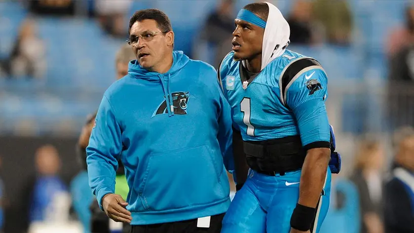 Ron Rivera: 'Cam Newton va en el camino correcto, no apuesten en su contra'