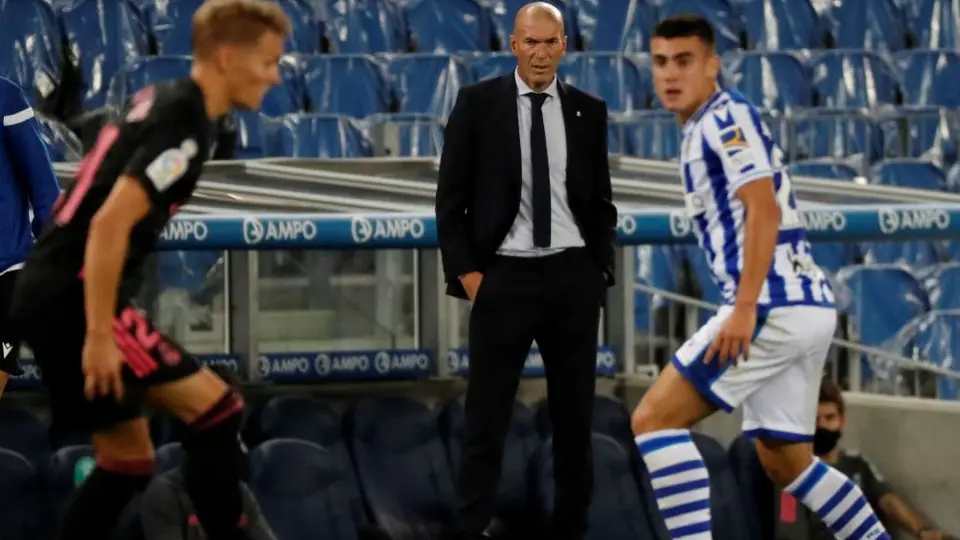 Zidane: 'Real Madrid siempre va a buscar los partidos, pero hoy faltó el gol'