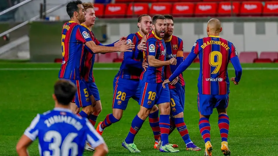 Barcelona vino de atrás para doblegar a la Real Sociedad
