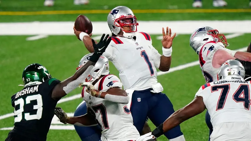 LeBron James felicitó a Cam Newton por su desempeño ante Jets