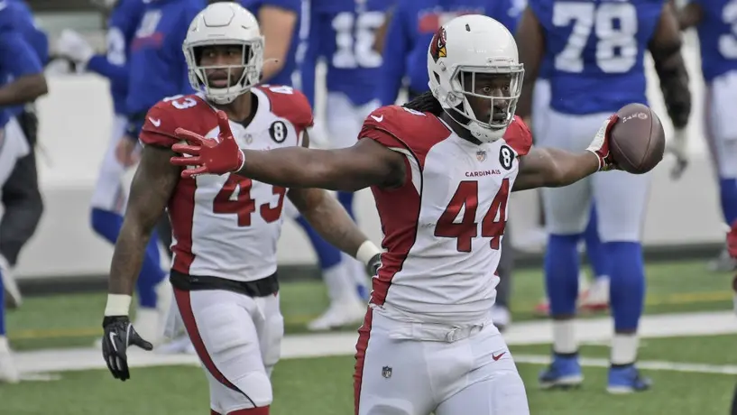 NFL: Cardinals derrotó a Giants y regresó a puestos de Playoffs