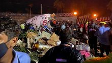 India: Avión con 190 pasajeros se estrelló durante aterrizaje; reportan 16 muertes