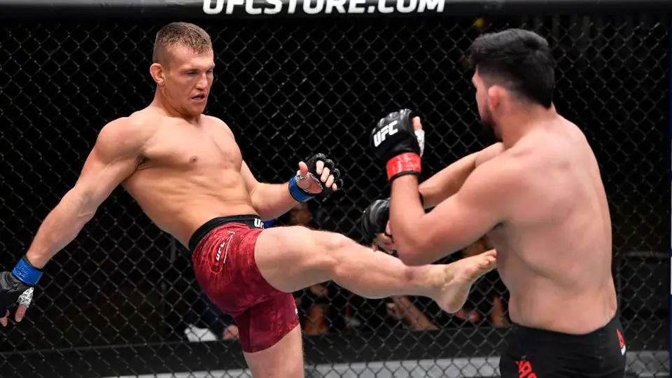 UFC 258: Kelvin Gastelum derrotó a Heinisch y rompió racha de tres derrotas consecutivas