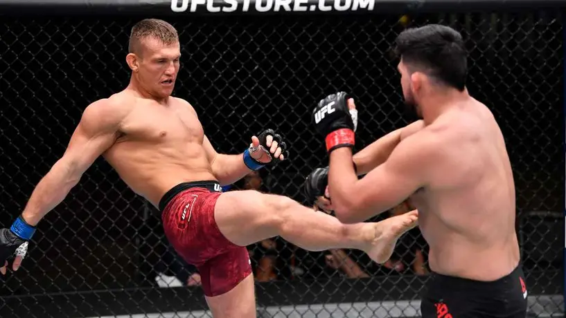 UFC 258: Kelvin Gastelum derrotó a Heinisch y rompió racha de tres derrotas consecutivas