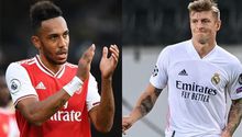 Toni Kroos y Aubameyang se reventaron en redes por los festejos del gabonés